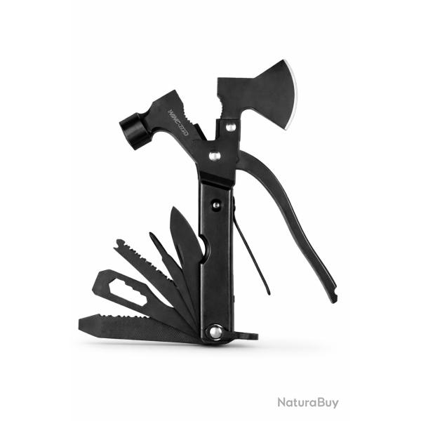 Multi outil de survie hachette marteau pince...