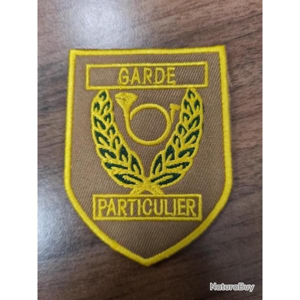 Ecusson poitrine Garde Particulier homologu�