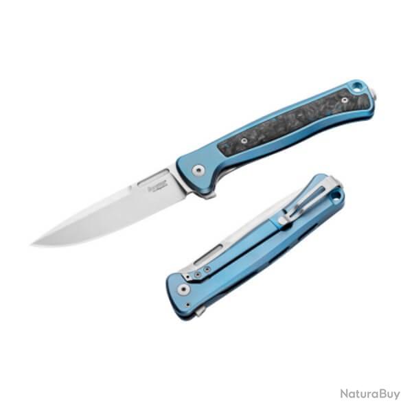 SK01.BL Couteau pliant Lionsteel "Skinny" bleu