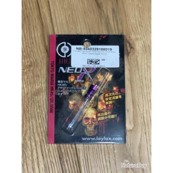 Valve chargeur High Bullet Neo-R pour HK45 / DE.50AE Tokyo Marui Nine Ball