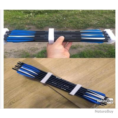 Fay Outdoor Sport Lot de 6 têtes de chasse mécaniques à 100 grains pour flèches d'arc recourbées