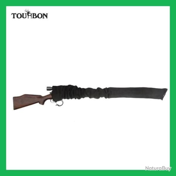 Tourbon  Couverture De Fusil Protecteur De Pistolet Noir