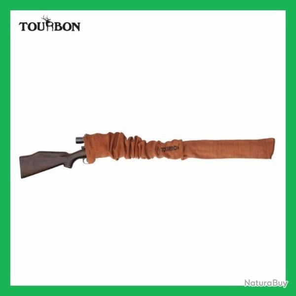 Tourbon Housse de fusil de chasse en Silicone trait 128cm Marron