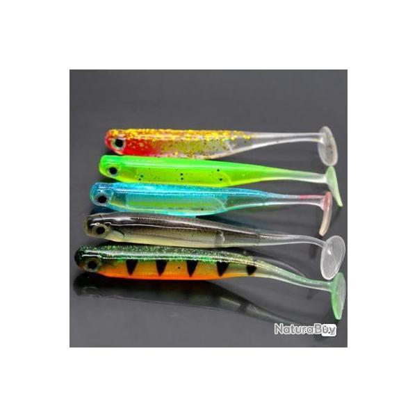 Leurre souple-Pochette de 5- 70mm/2gr