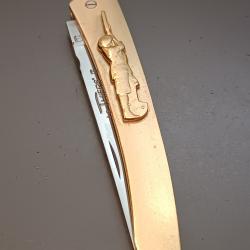 COUTEAU LE THIERS, COURSOLLE, guilloch&eacute;, en tr&egrave;s bon &eacute;tat.