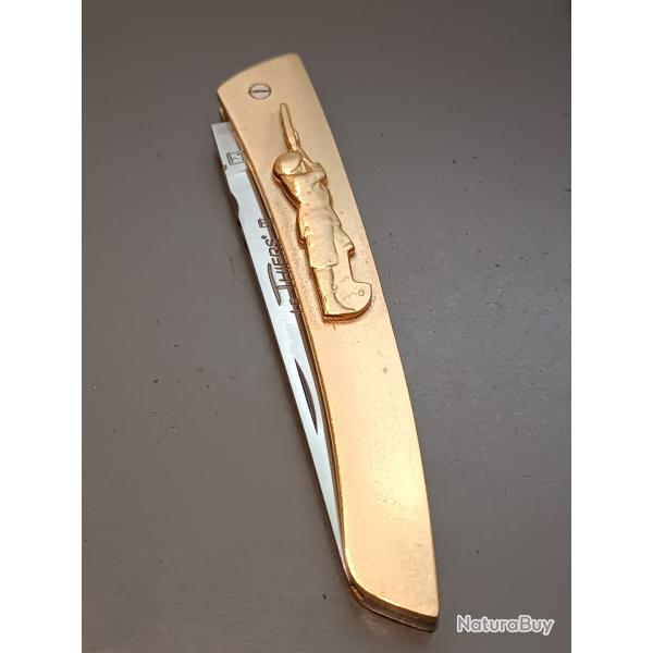 COUTEAU LE THIERS, COURSOLLE, guilloch�, en tr�s bon �tat.