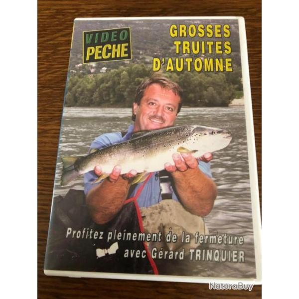 DVD - GROSSES TRUITES D'AUTOMNE AVEC GERARD TRINQUIER