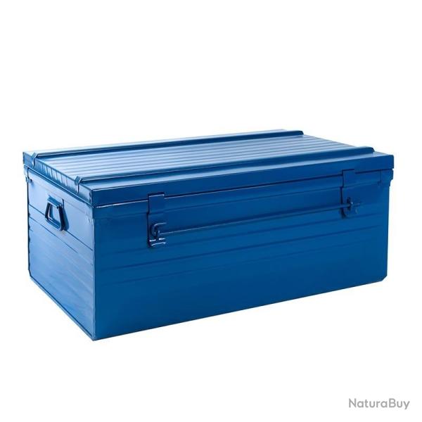 Cantine m�talique Bleu Malle cantine 60 cm, 40 litres
