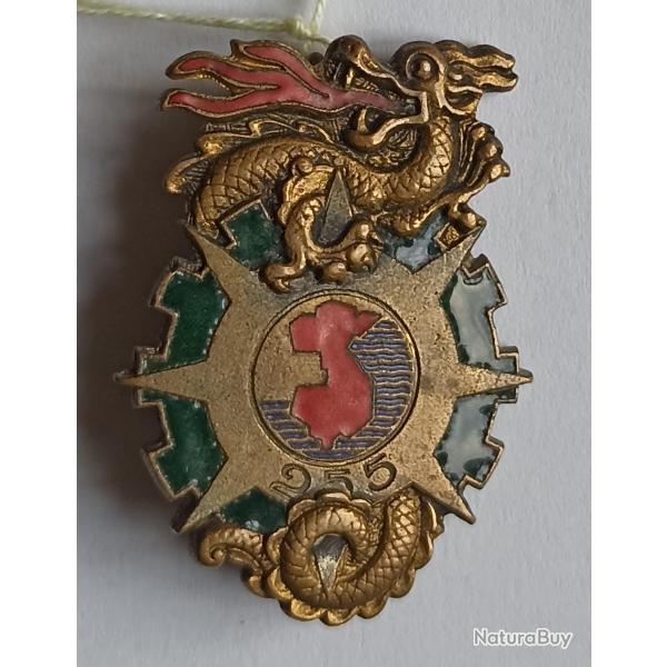 Insigne 225�me compagnie de circulation routi�re en indochine