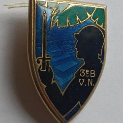 Insigne du 3&egrave;me bataillon d'infanterie vietnamienne