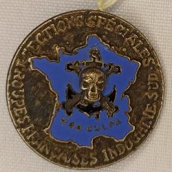 Insigne sections sp&eacute;cial des troupes fran&ccedil;ais en indochine sud