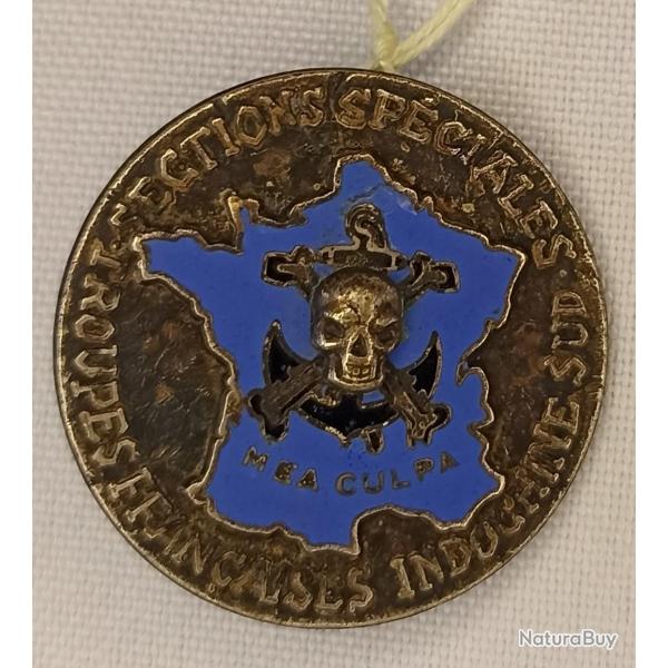 Insigne sections sp�cial des troupes fran�ais en indochine sud