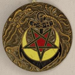 Insigne tirailleurs colonial compagnie s&eacute;curit&eacute; de hue indochine