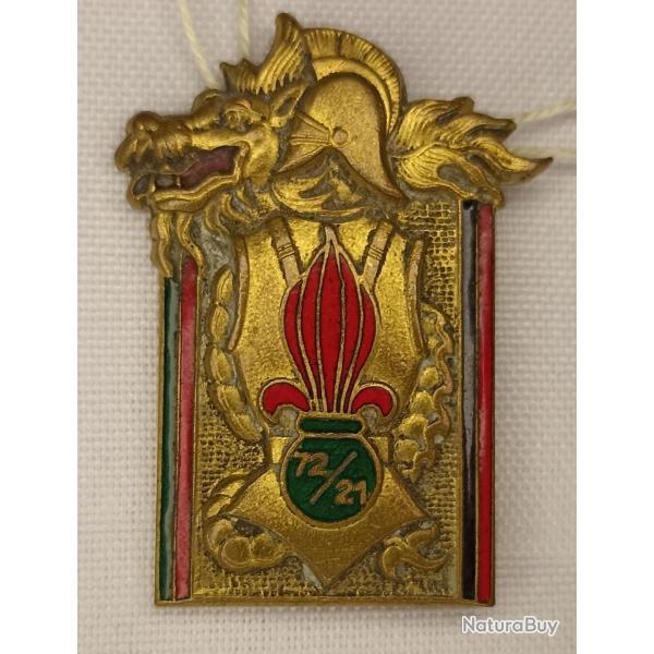 Insigne compagnie 72/21 lgion gnie indochine