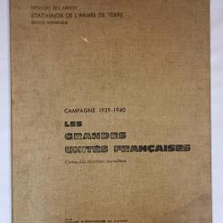 Campagne de france 1939/1940 cartes de situations journali&egrave;re