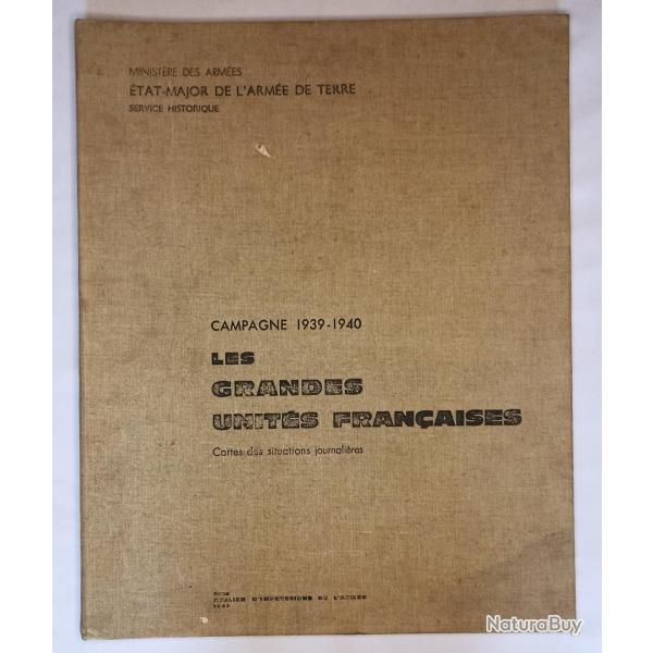 Campagne de france 1939/1940 cartes de situations journali�re
