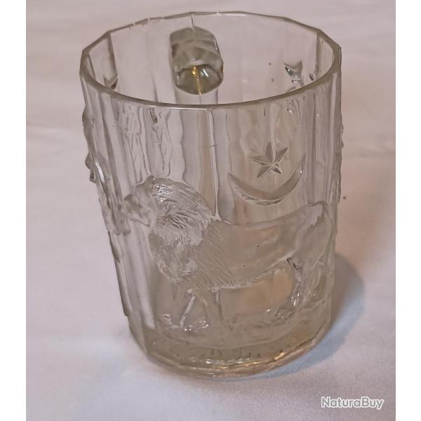 Choppe au lion comm�morative alliance germano turque aout 1914