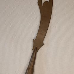 Coupe papier tranch&eacute;e souvenir guerre 14/18