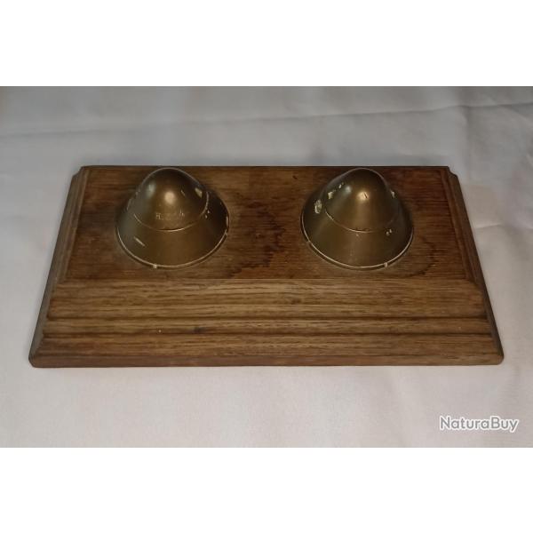 Encrier artisanat de tranch�e poilu 14/18 ww1