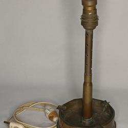 Lampe art populaire souvenir guerre d'alg&eacute;rie 1954