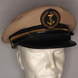 Casquette officier marinier ann&eacute;es 50/60