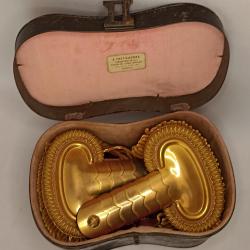 Epaulettes c&eacute;r&eacute;monie officier sup&eacute;rieur portugais ww1