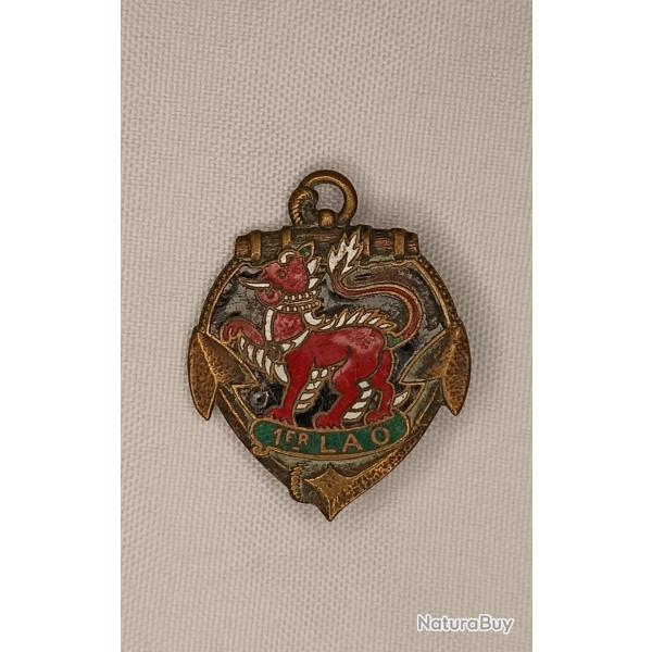 Insigne 1er rgiment laotien guerre indochine