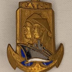 Insigne centre administratif troupes colonial marine