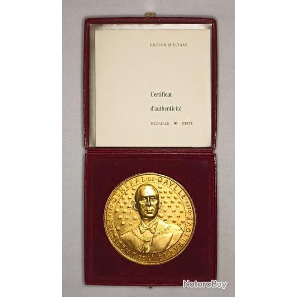 M�daille comm�morative de gaulle laboisserie