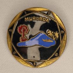 Insigne cef mururoa oc&eacute;an pacifique nucl&eacute;aire