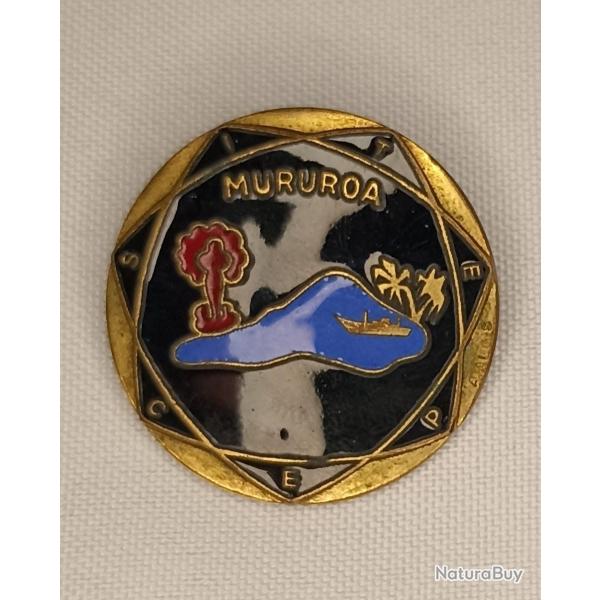 Insigne cef mururoa oc�an pacifique nucl�aire