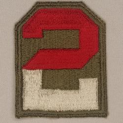 Insigne tissu du 2&egrave;me army corps ww2