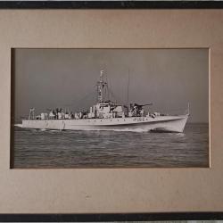 Cadre photo patrouilleur royal navy gb 39/45