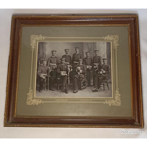 Cadre photo cavalerie allemande 14/18 ww1 strasbourg