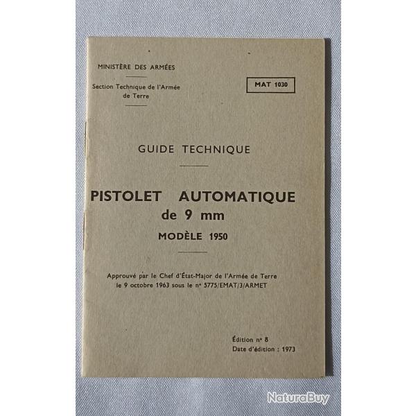 Guide technique P.A. 9mm MAC 50