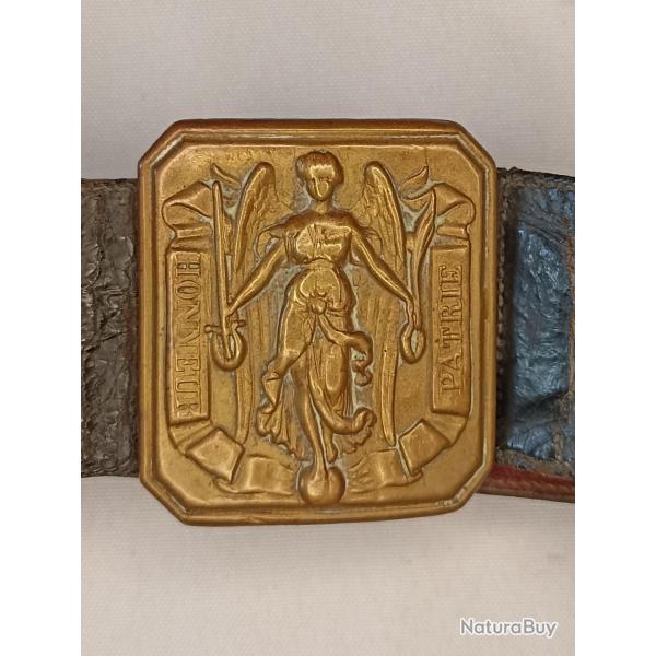 Ceinturon Adjudant model 1845 cuir 1870/1914