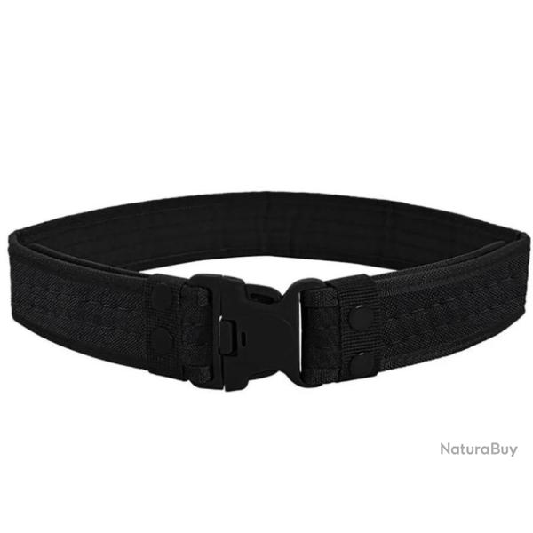 Ceinture tactique en Cordura taille r�glable coloris noir