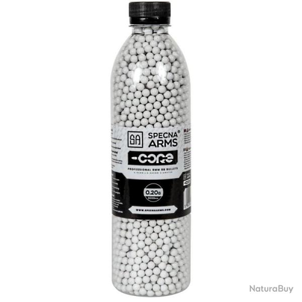 Bouteille 0,20g de 3000 billes airsoft (Specna Arms)