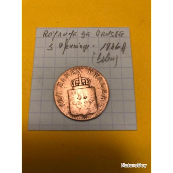 ROYAUME DE PRUSSE - 1846 - 3 Pfennings - Atelier Berlin