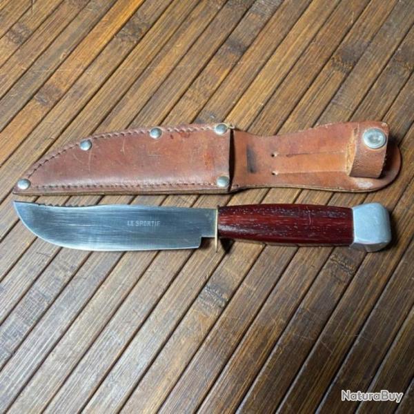 COUTEAU POIGNARD VINTAGE SCOUT LE SPORTIF 1940