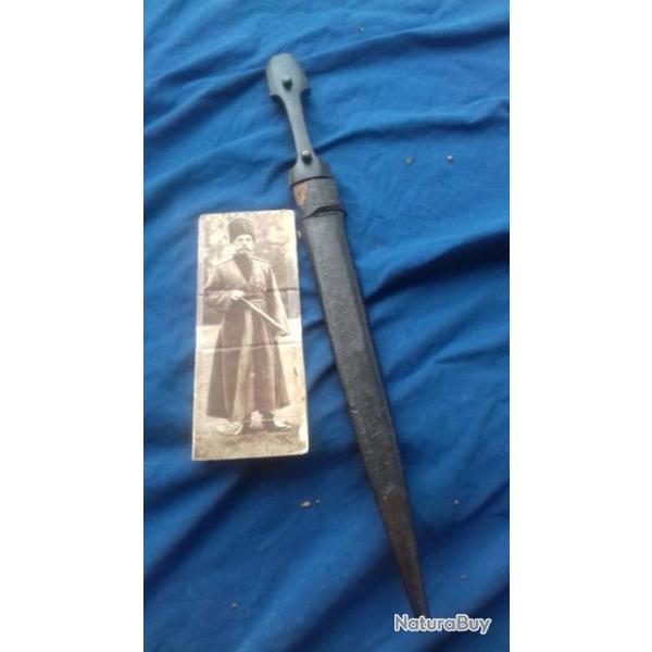 KINDJAL CAUCASIEN 19 eme SIECLE