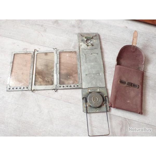 LANTERNE � BOUGIE,  PLIABLE, TYPE MONJARDET SUISSE, dans sa housse r�glementaire