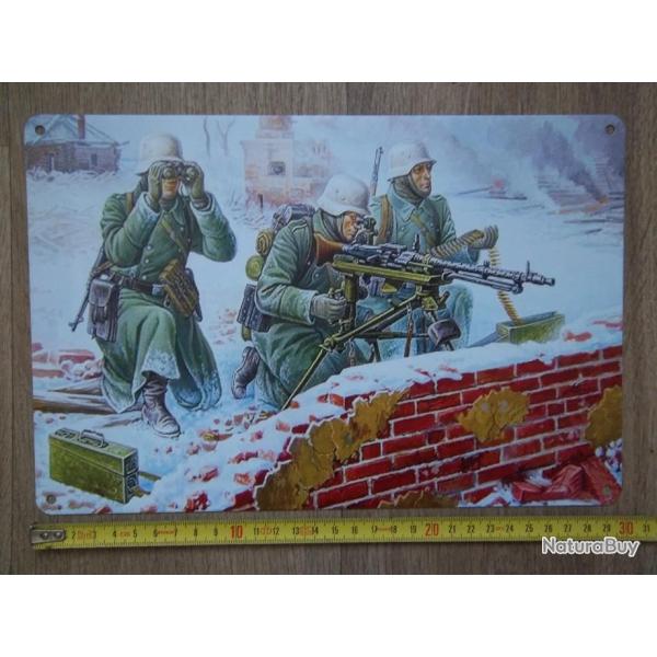 plaque repro Allemands 2ww d�coration mus�e collection militaire