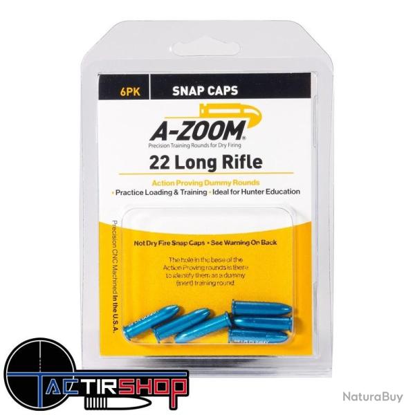 Snap Caps Cal.22lr 6 Pi�ces A-ZOOM Lyman