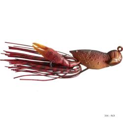Rubber Jig Live Target Hollow Body Craw 5cm 306 - Red