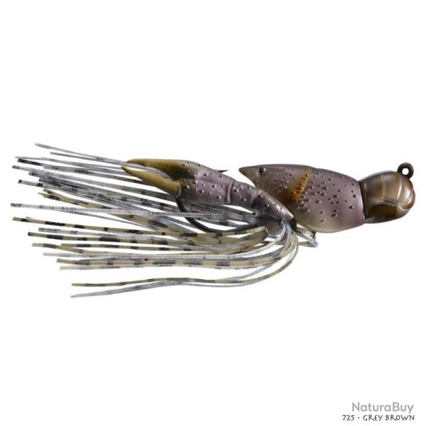 Rubber Jig Live Target Hollow Body Craw 5cm 725 - Grey Brown