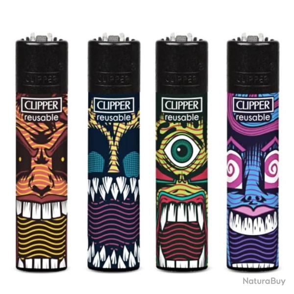 Lot de 8 briquets Clipper Strangers