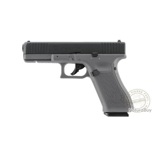 Pistolet  plomb CO2 4,5 mm BB - GLOCK 17 GEN5 - Blowback Gris