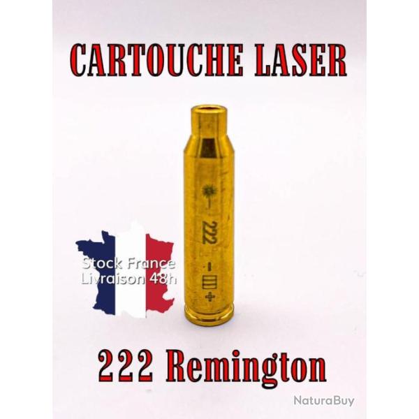 Cartouche laser de r�glage calibre 222 Remington - Envoi rapide depuis la France
