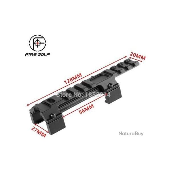 Support tactique de port�e de Rail de Picatinny d'airsoft 20mm